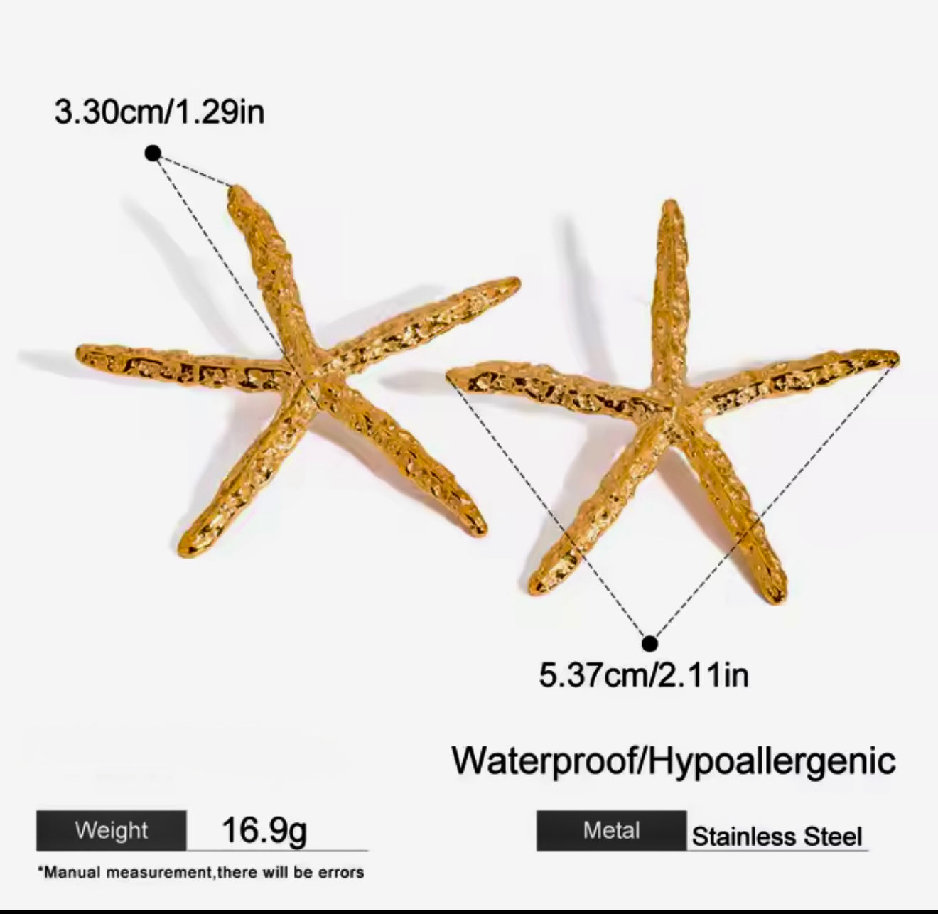 Starfish Earrings