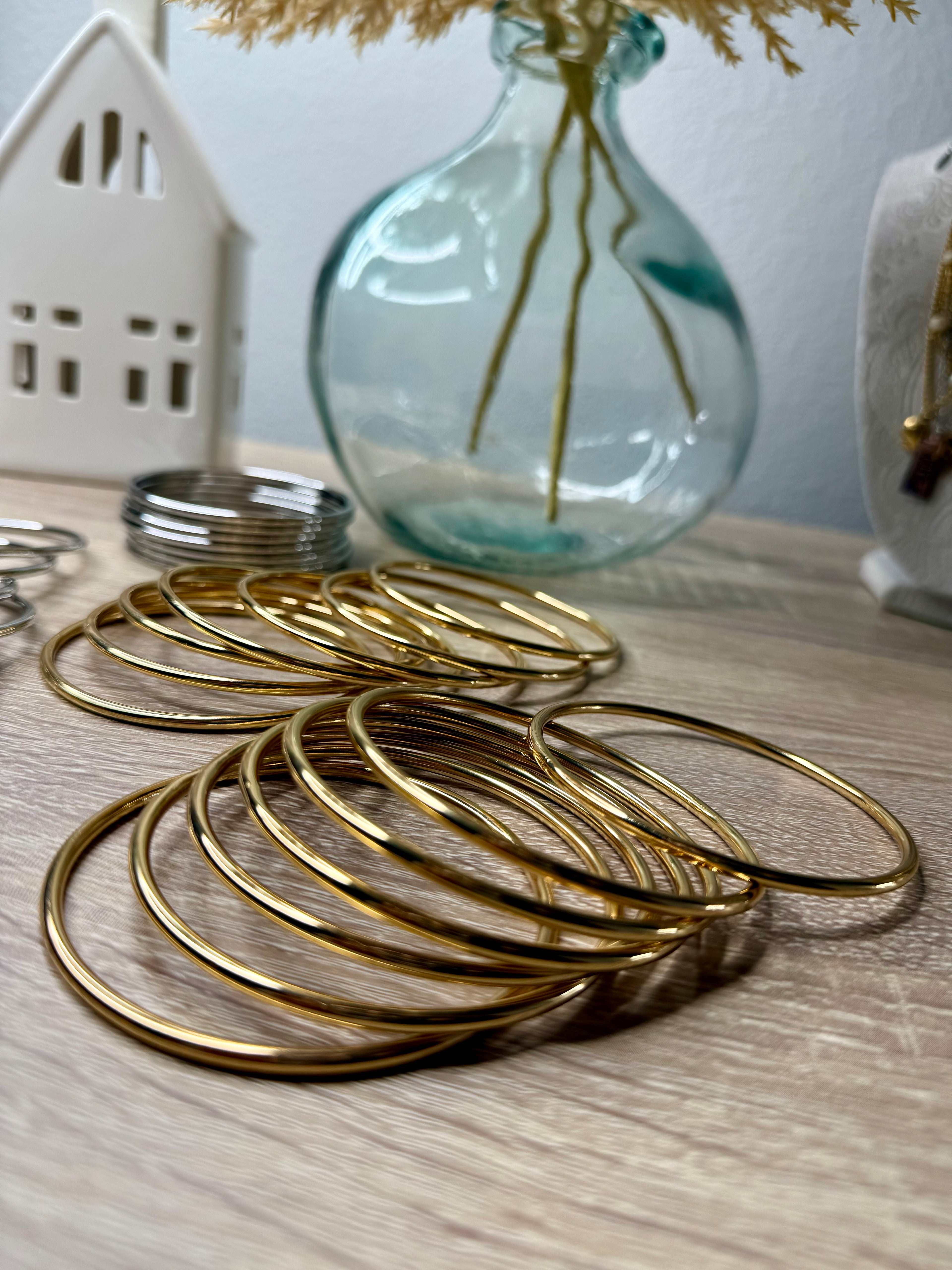 Bangles|Gold|Large